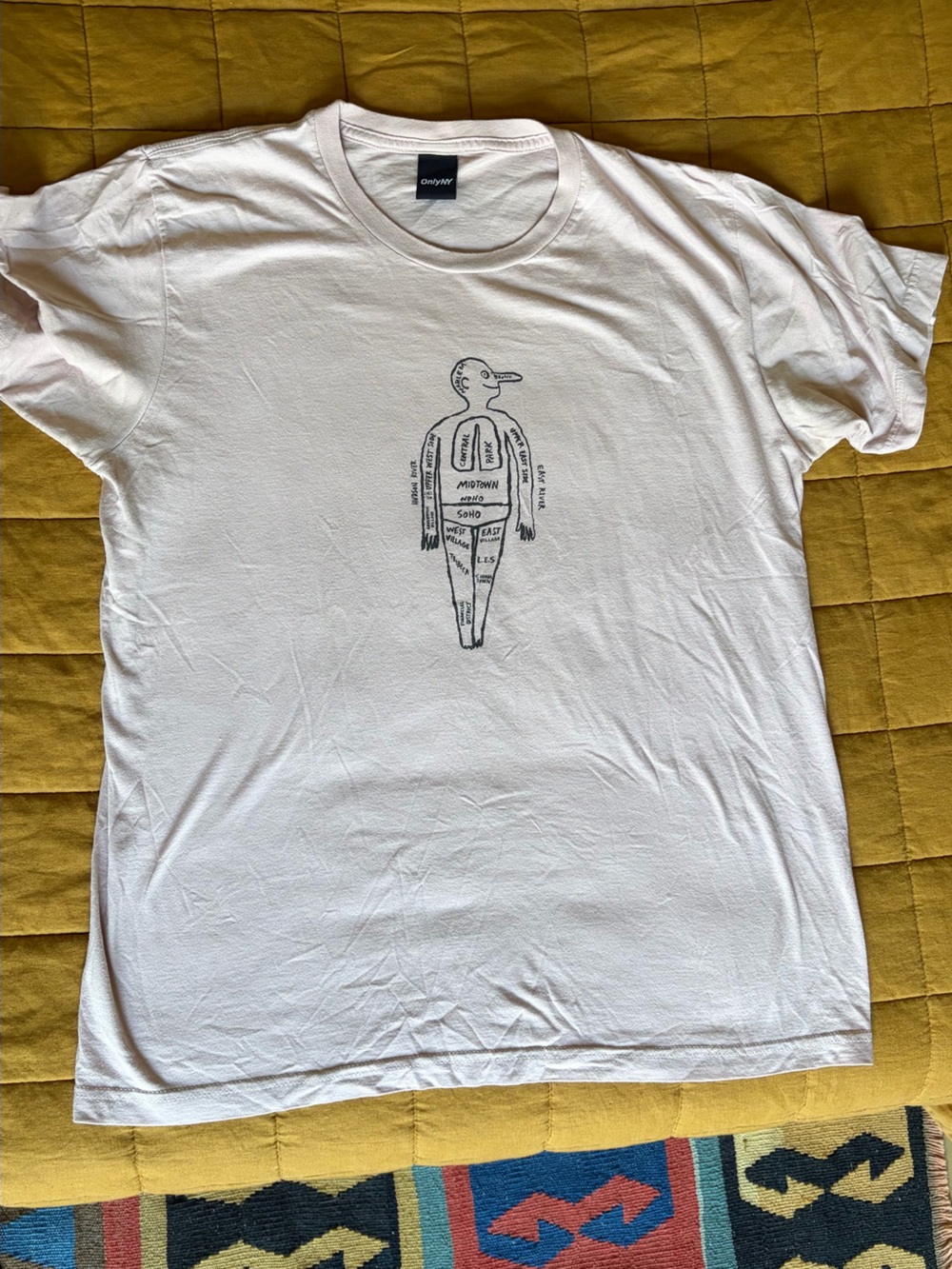 Only NY Beige/Pink T-Shirt